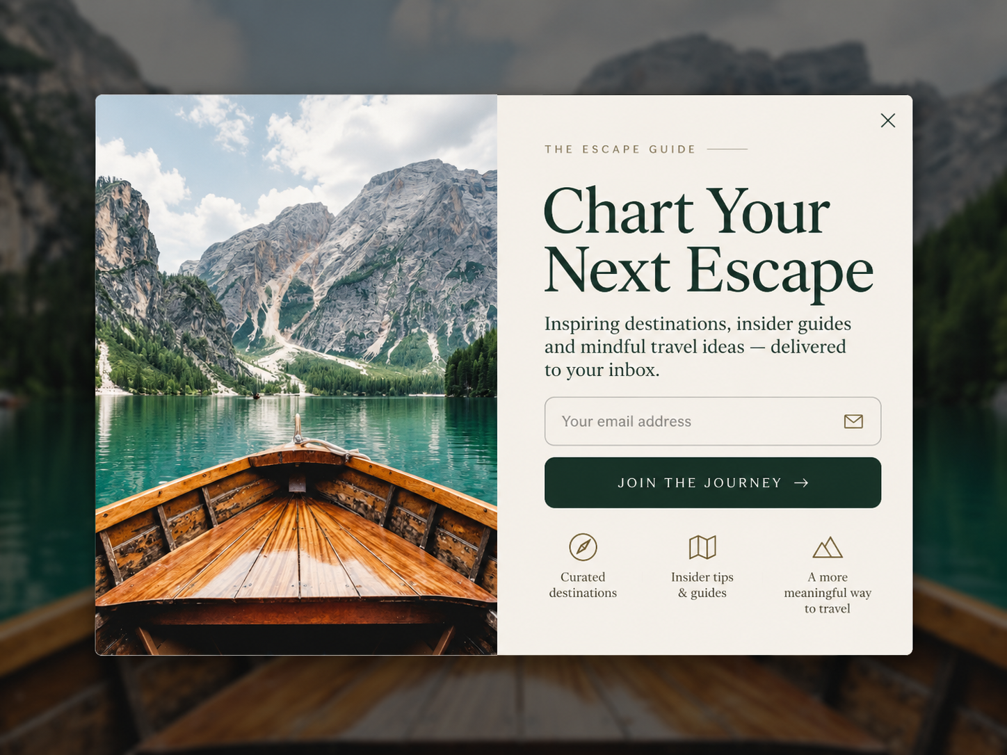 Alpine Letter — Escape Guide preview